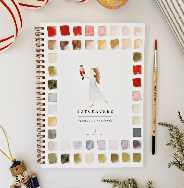 NUTCRACKER WATERCOLOR WORKBOOK