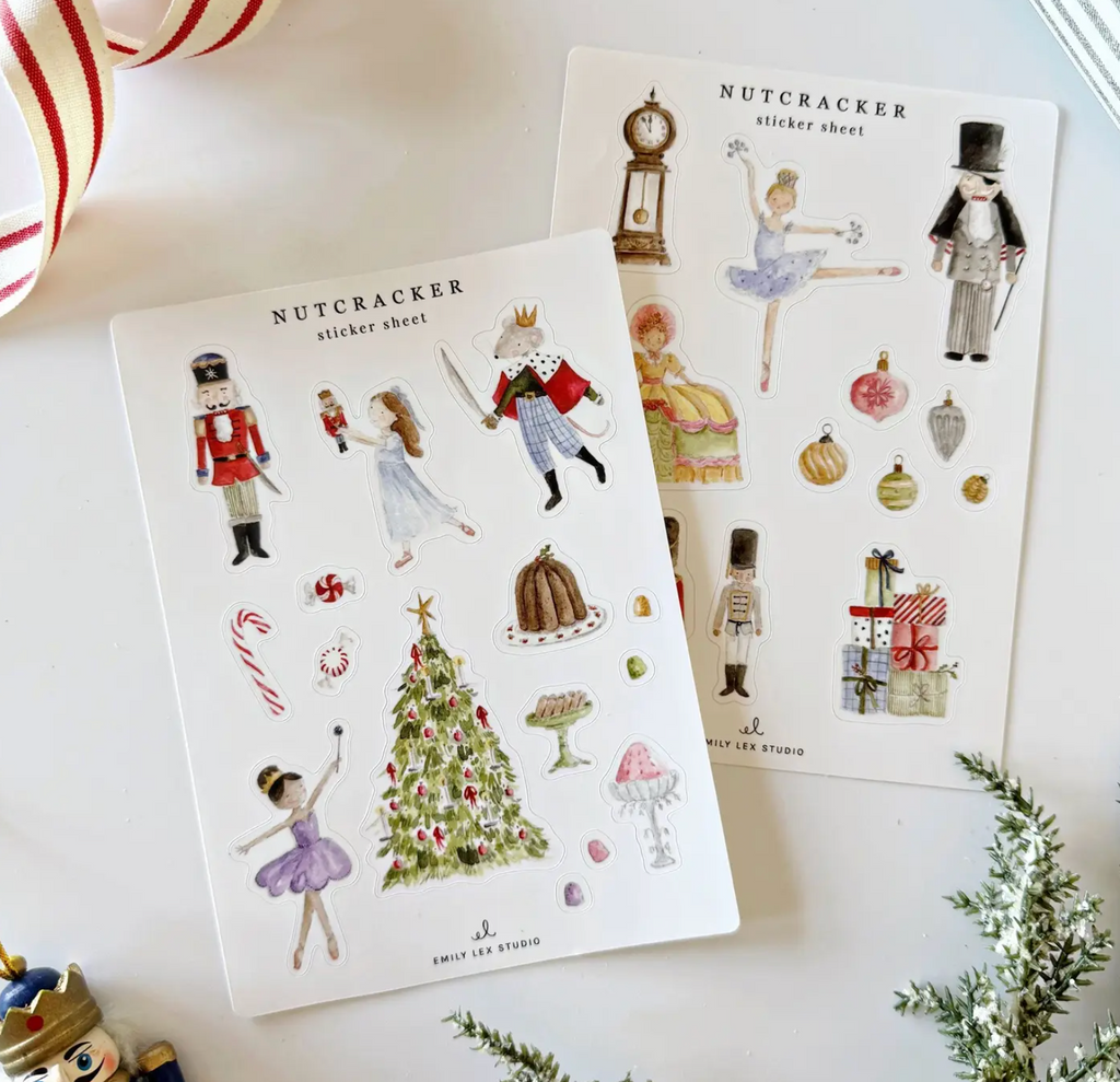 NUTCRACKER STICKER SHEETS
