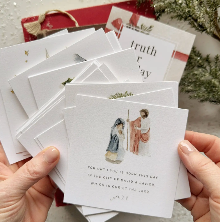 CHRISTMAS GIFT TRUTH FOR TODAY CARDS