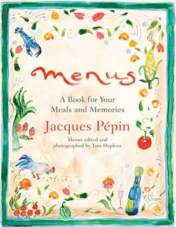 MENUS - A BOOK FOR YOUR MEALS AND MEMORIES