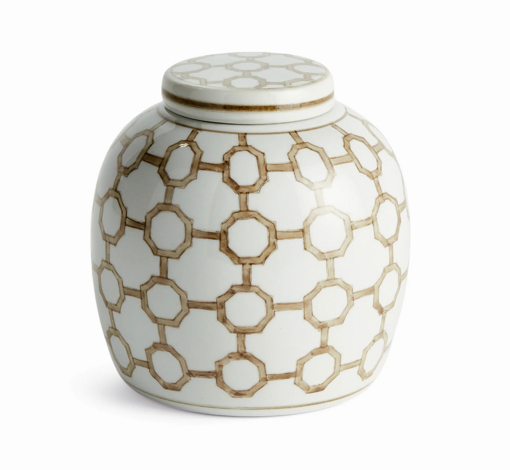 PROVINCE LINK LIDDED JAR - IN STORE PICK UP ONLY