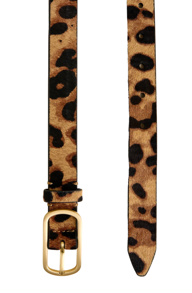 THIN BELT - LEOPARD