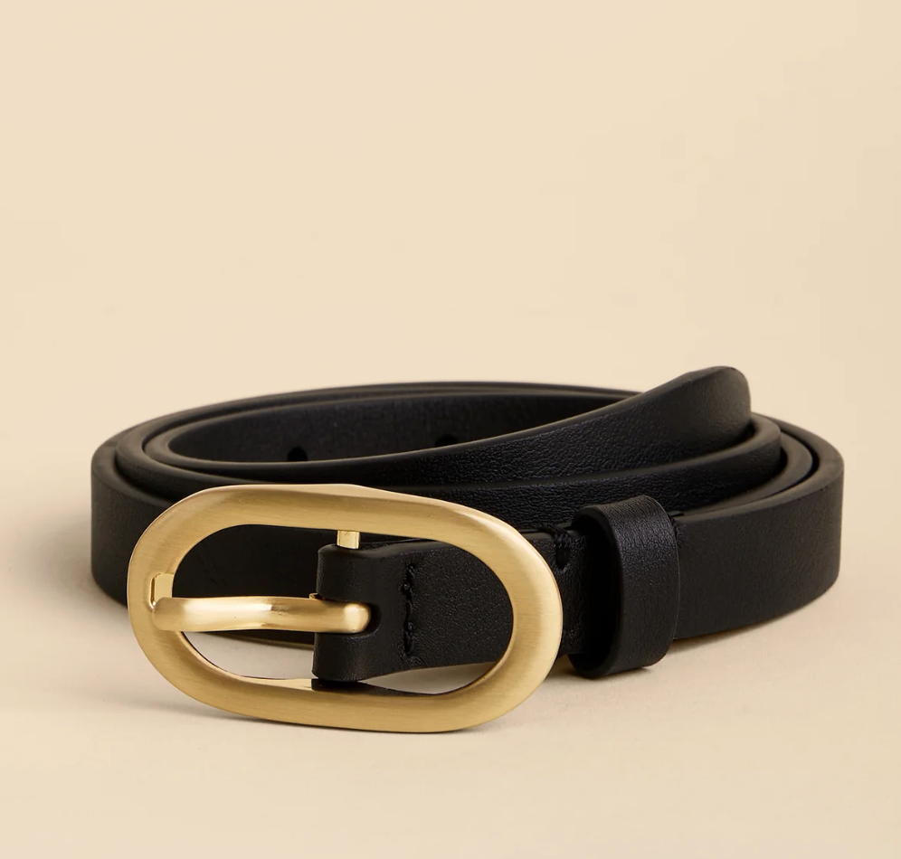 SIREN SKINNY BELT - BLACK