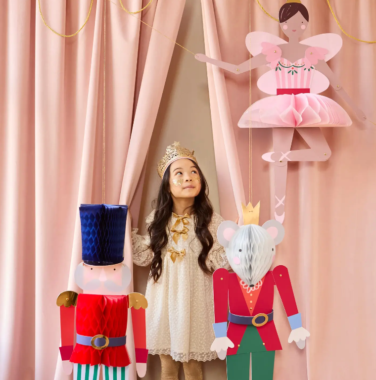 NUTCRACKER BALLET GIANT HANGING DECORATIONS