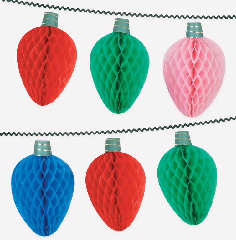 GIANT HONEYCOMB STRING LIGHT GARLAND