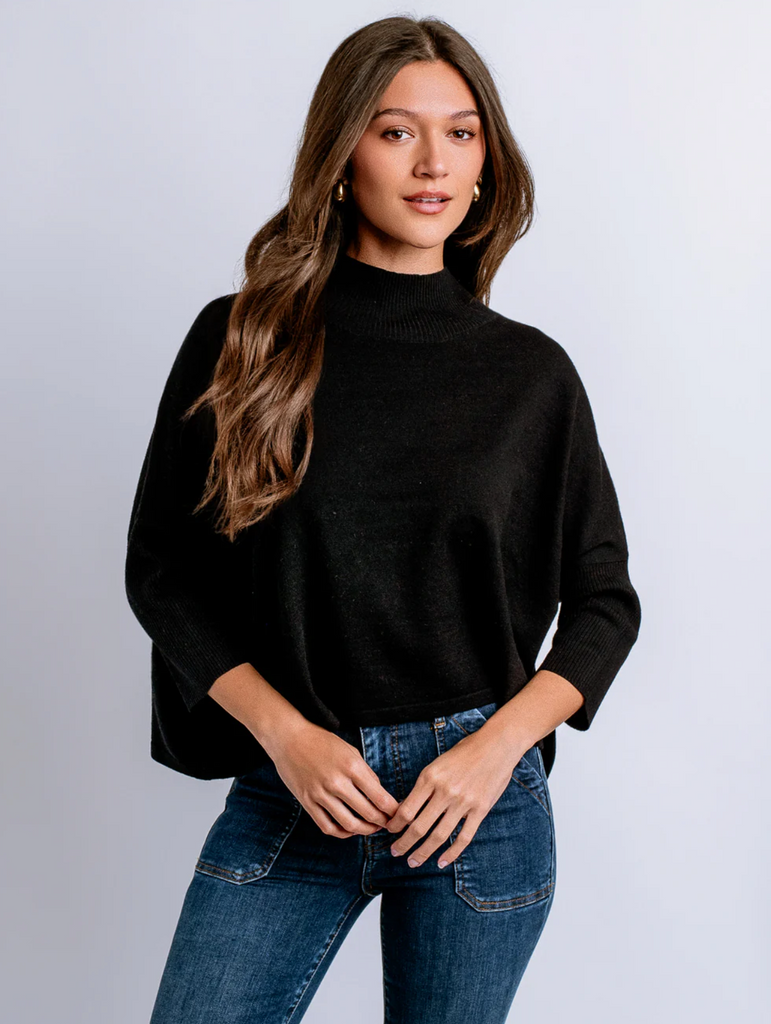 AJA TOP - BLACK
