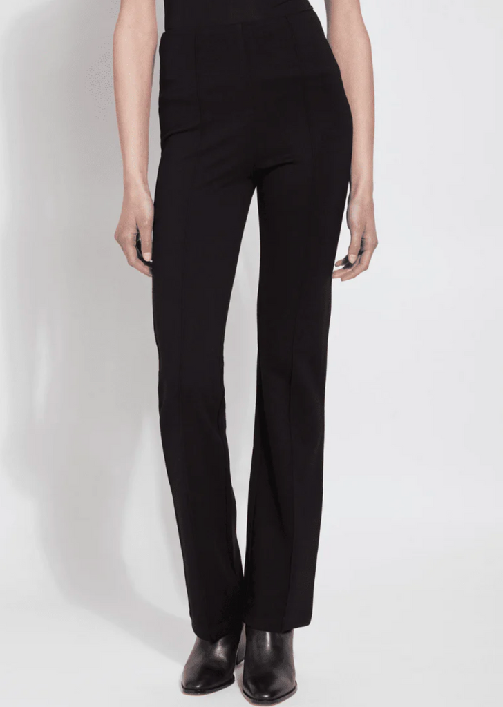 LYSSE' ELYSSE PONTE PANT - BLACK