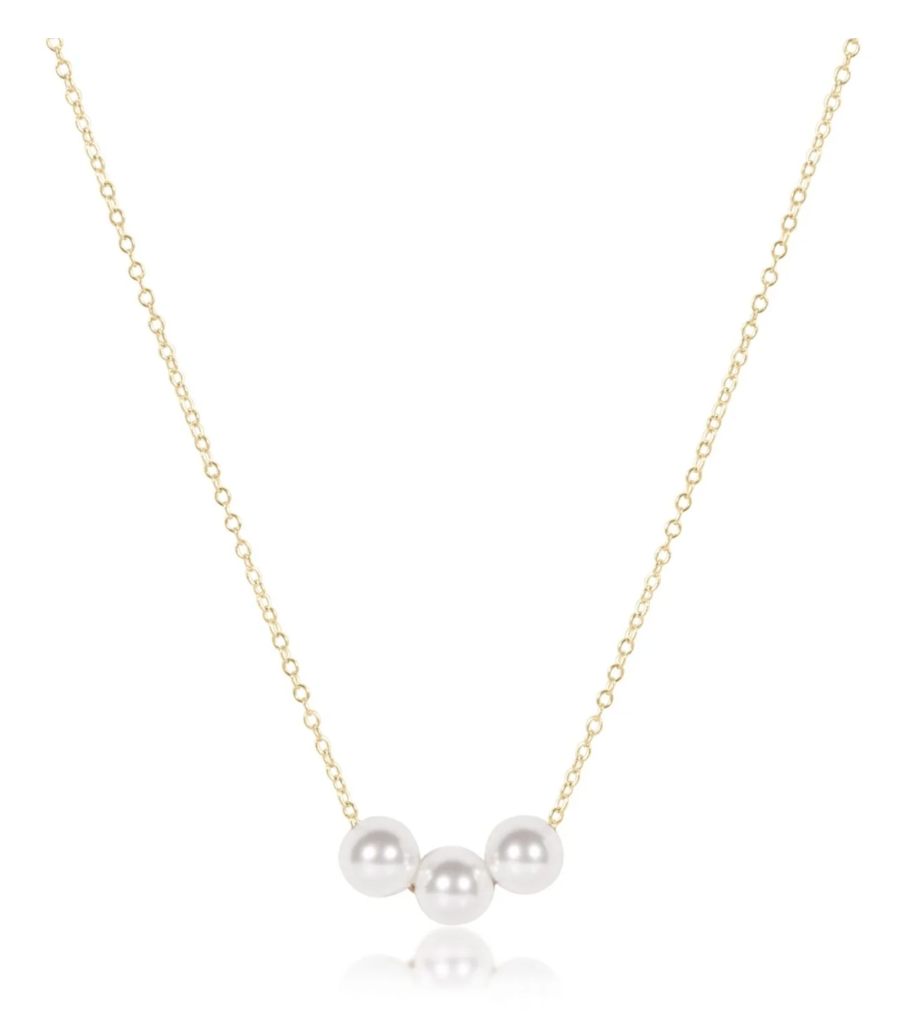 E NEWTON 16" NECKLACE GOLD - JOY PEARL