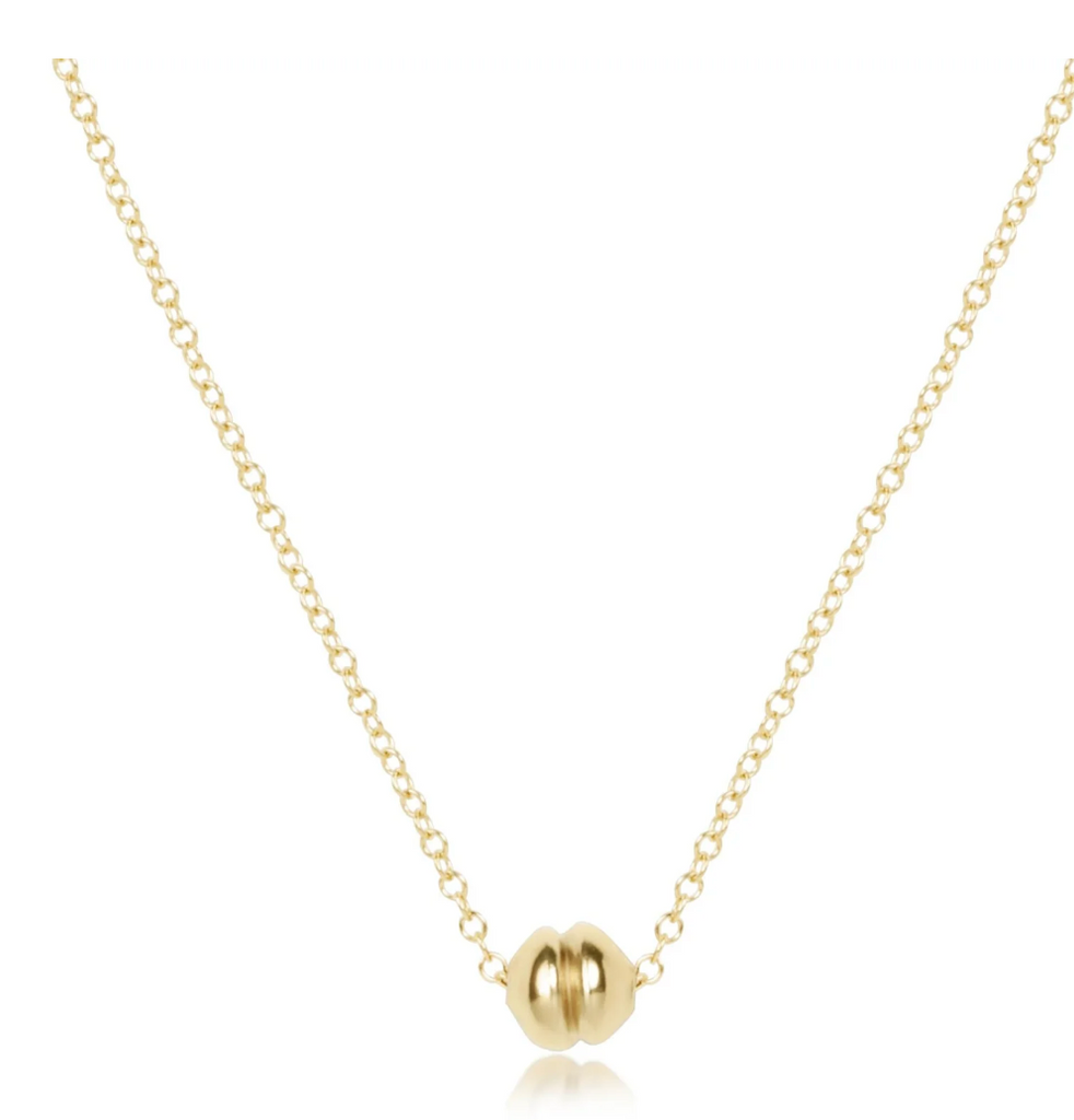 E NEWTON 16" NECKLACE GOLD - ADMIRE SMALL GOLD