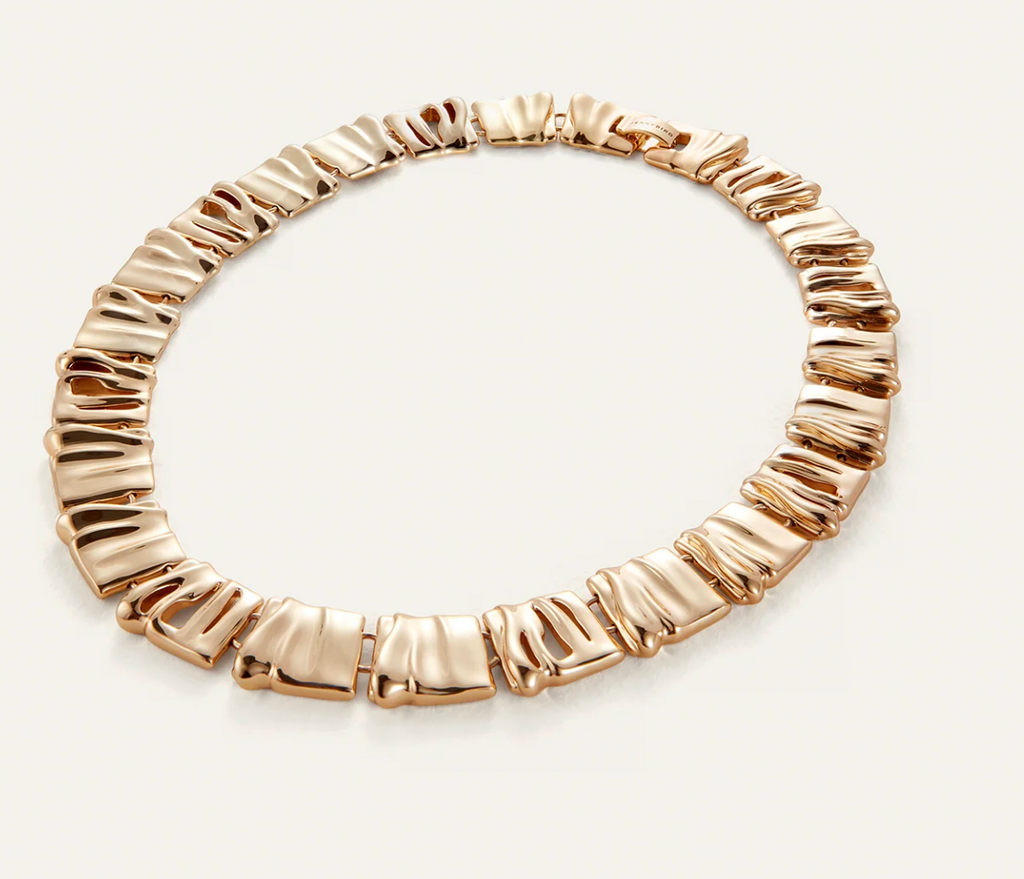 SUNDRA COLLAR NECKLACE - GOLD