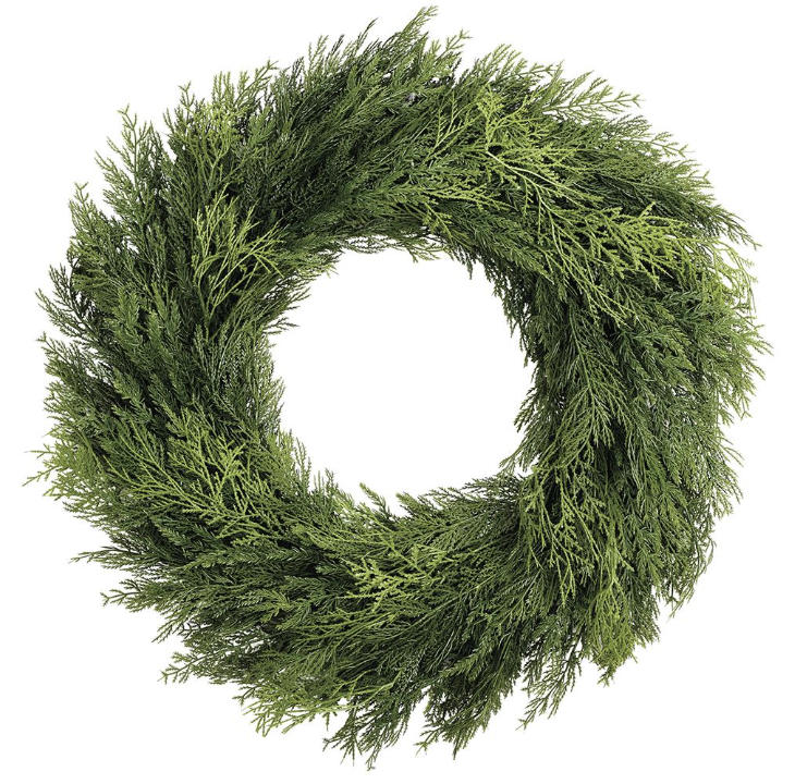 30" DELUXE CEDAR WREATH
