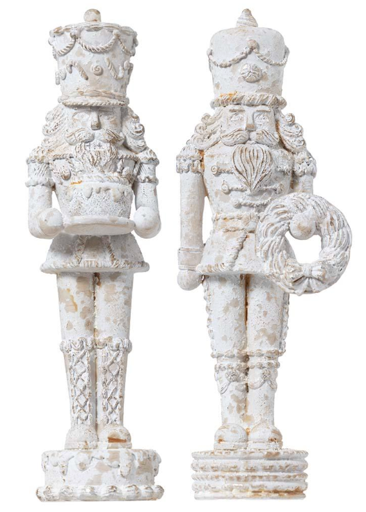 10" NUTCRACKER - WHITE - 2 STYLES