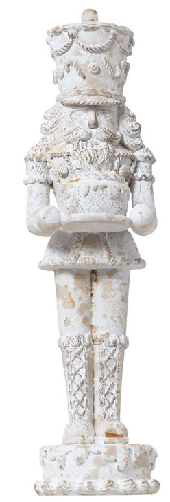 10" NUTCRACKER - WHITE - 2 STYLES