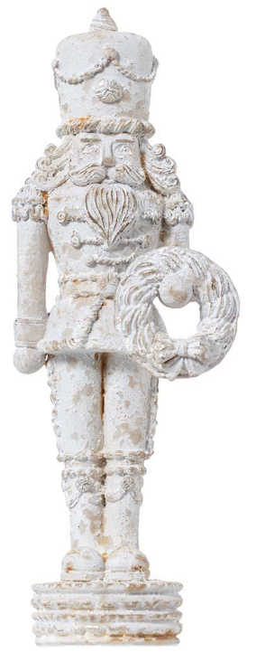 10" NUTCRACKER - WHITE - 2 STYLES