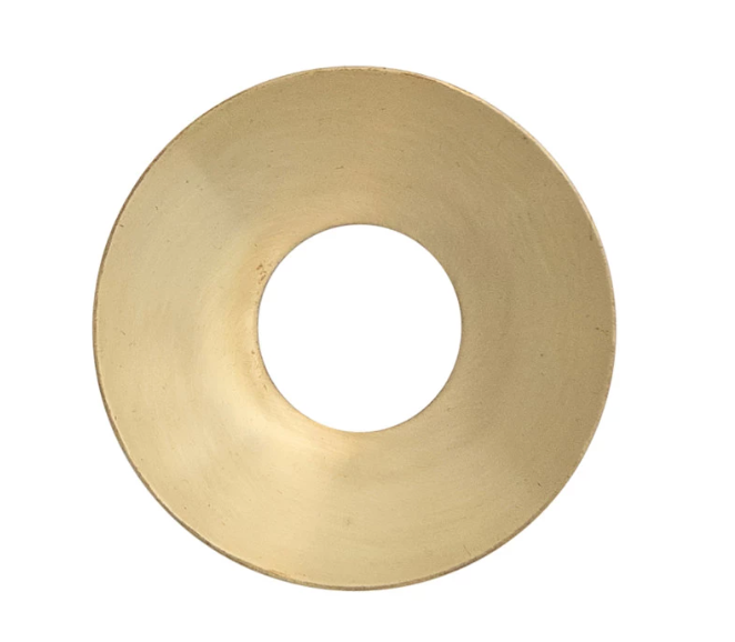 BRASS CANDLE BOBECHE - 2 STYLES