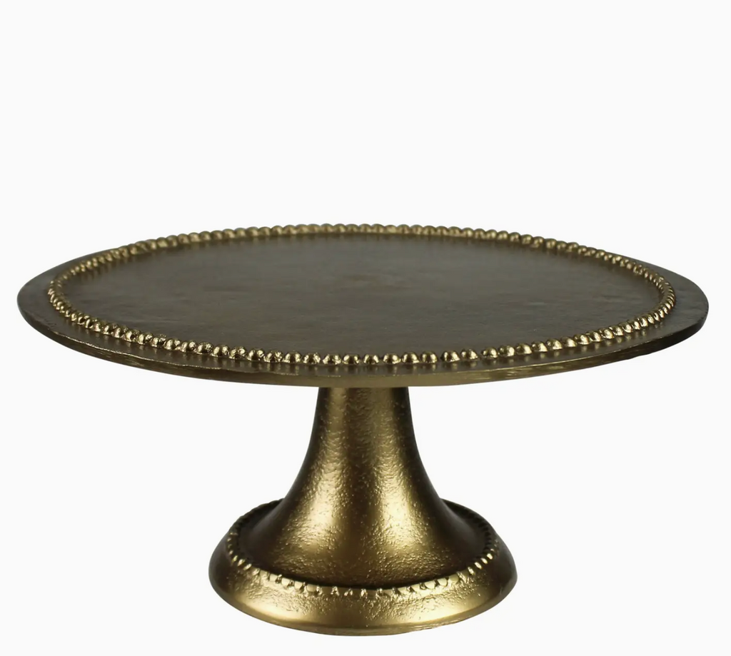 BOLO BRASS CAKE PEDESTAL - 2 SIZES - IN STORE PICK UP ONLY!