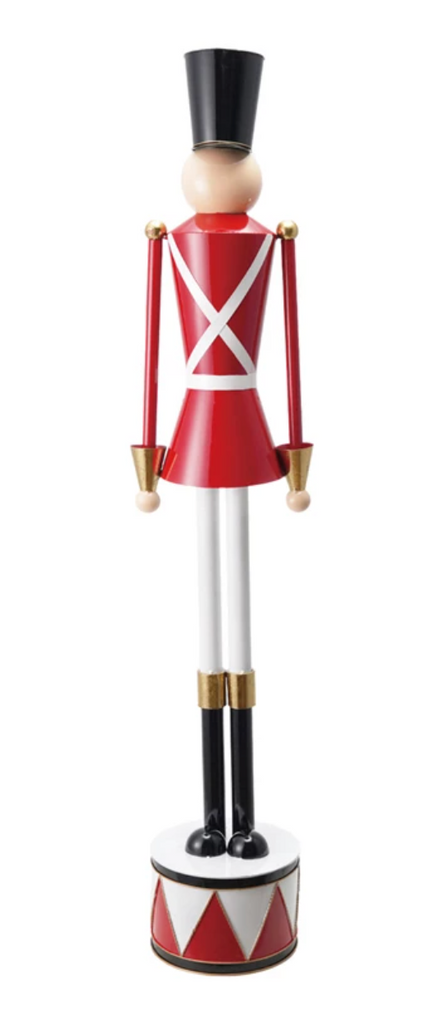 METAL SOLDIER ON DRUM - 2 SIZES - IN STORE PICK UP ONLY!