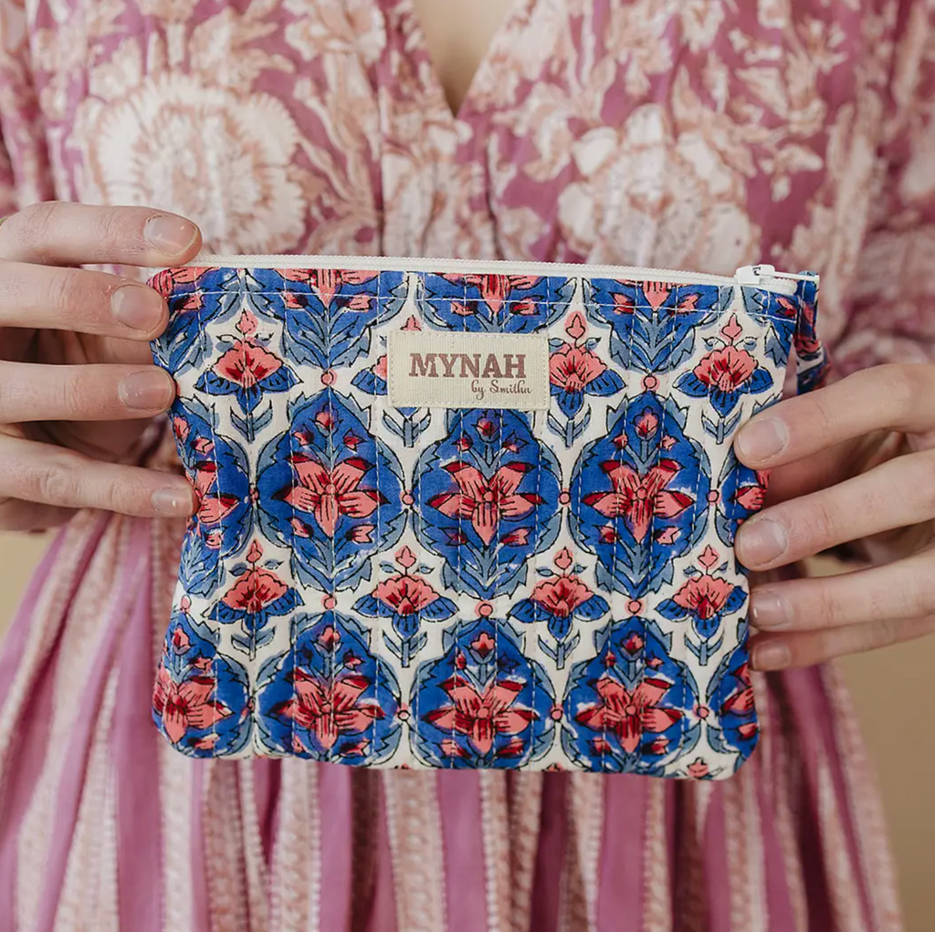 QUILTED COIN PURSE - ASSORTED COLORS