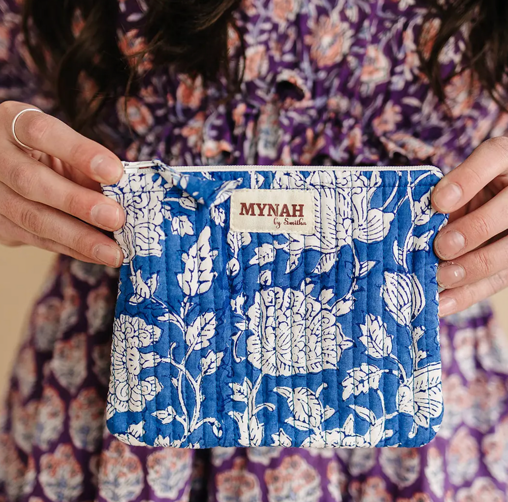 QUILTED COIN PURSE - ASSORTED COLORS