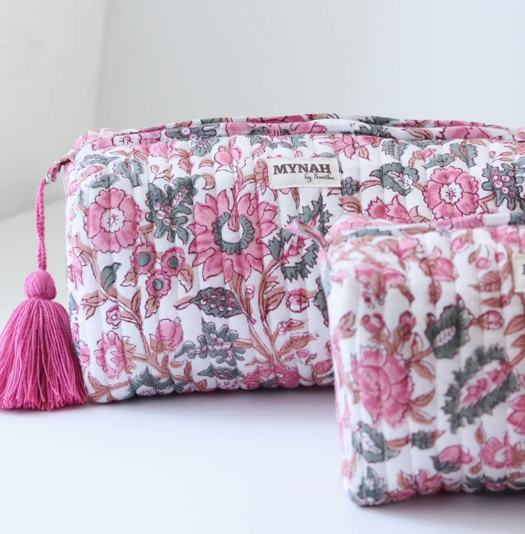 PRINT TRAVEL/MAKE-UP ORGANIZER/BAG - LARGE SIZE
