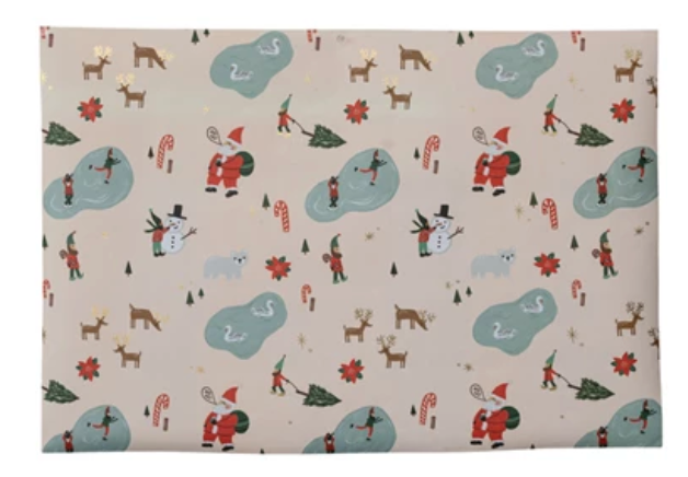 WRAPPING PAPER SHEETS - HOLIDAY STYLES