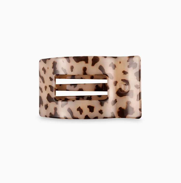 FLAT RECTANGLE HAIR CLIP - SMALL