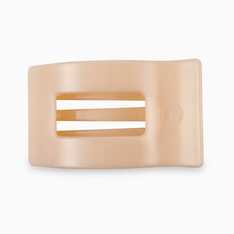 FLAT RECTANGLE HAIR CLIP - MEDIUM