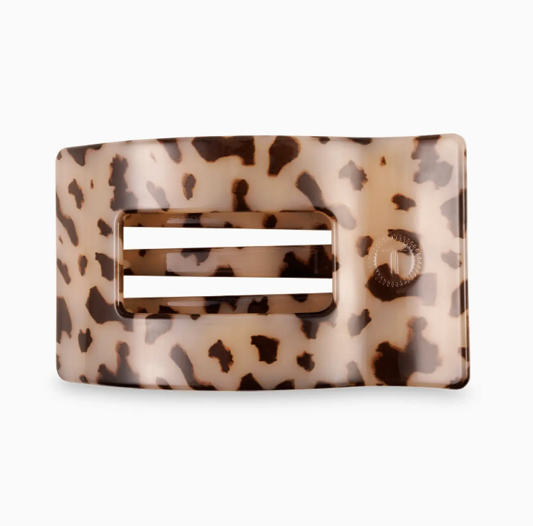 FLAT RECTANGLE HAIR CLIP - MEDIUM