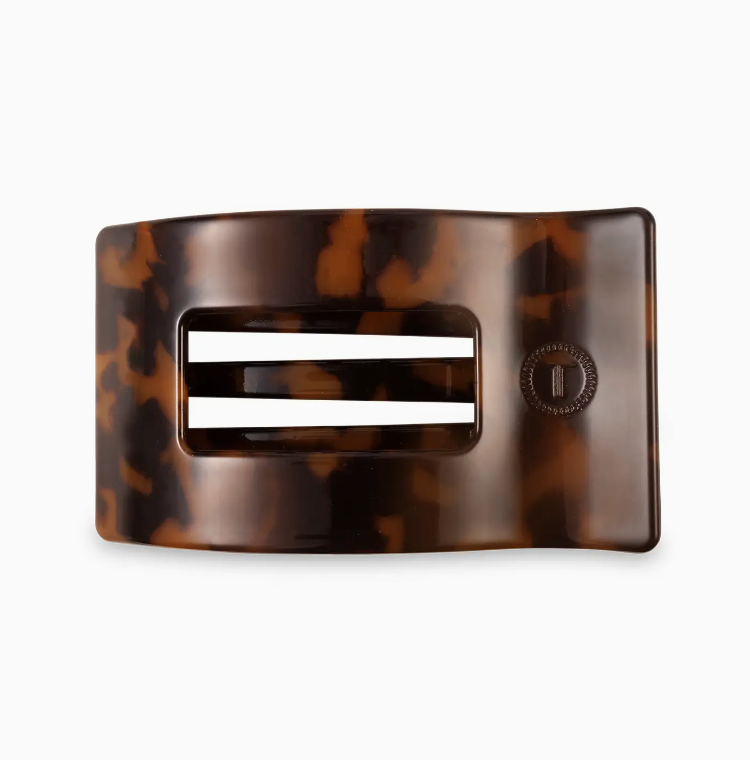 FLAT RECTANGLE HAIR CLIP - MEDIUM