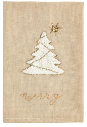 EMBROIDERED TOWEL - 3 STYLES