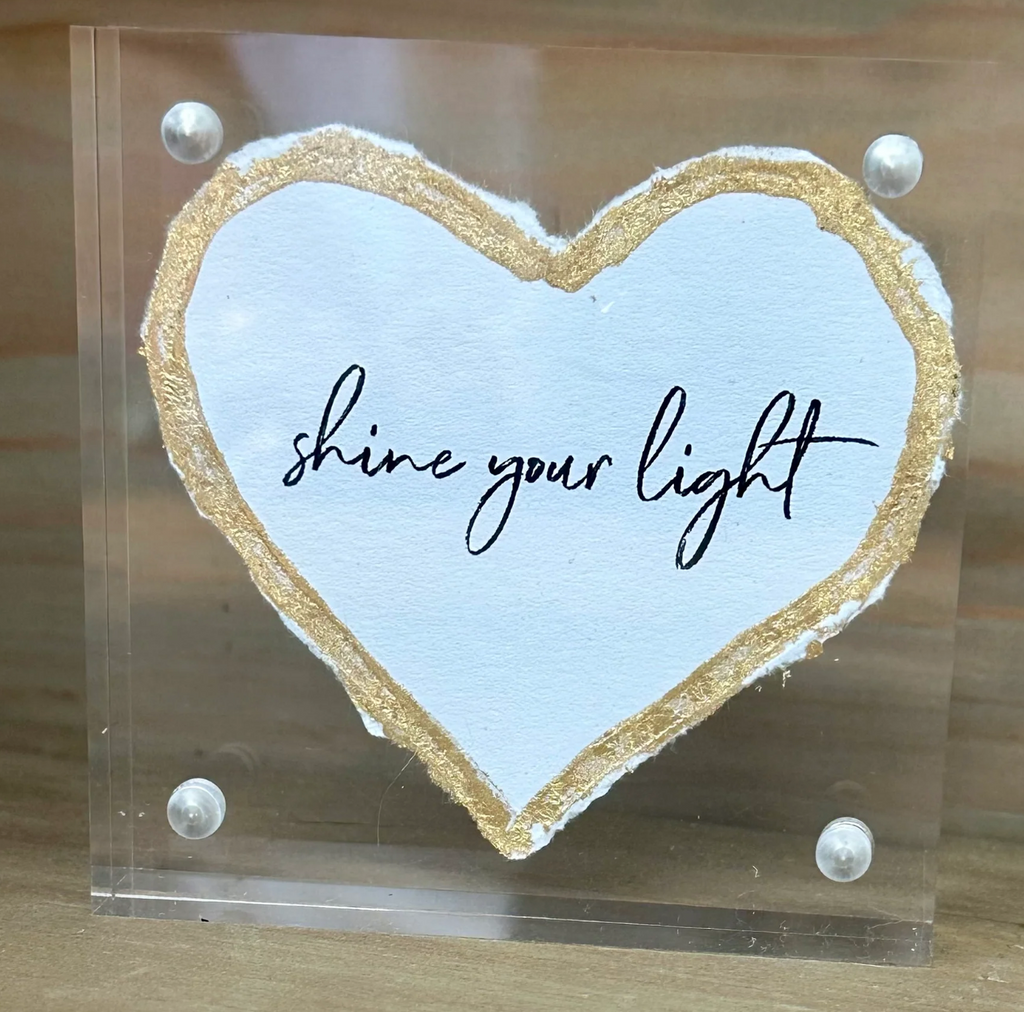 3X3 ACRYLIC FRAMED SCRIPTURE - 2 STYLES