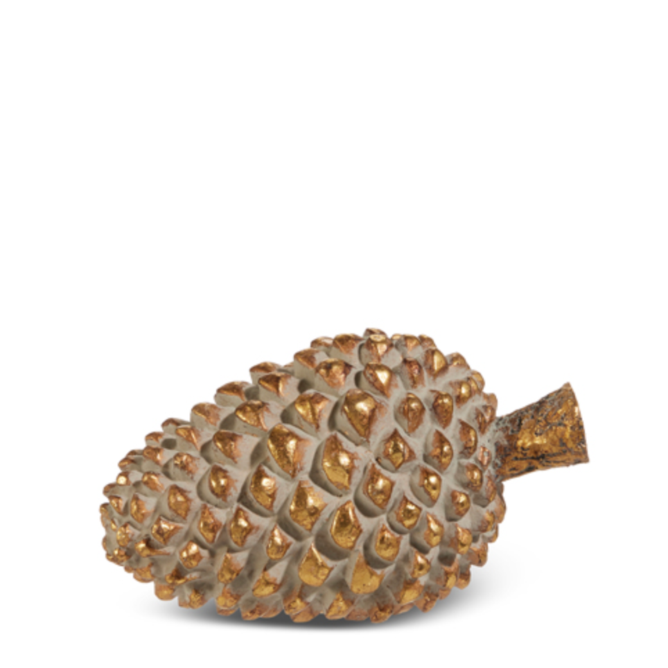 GILDED PINECONE - 3 SIZES