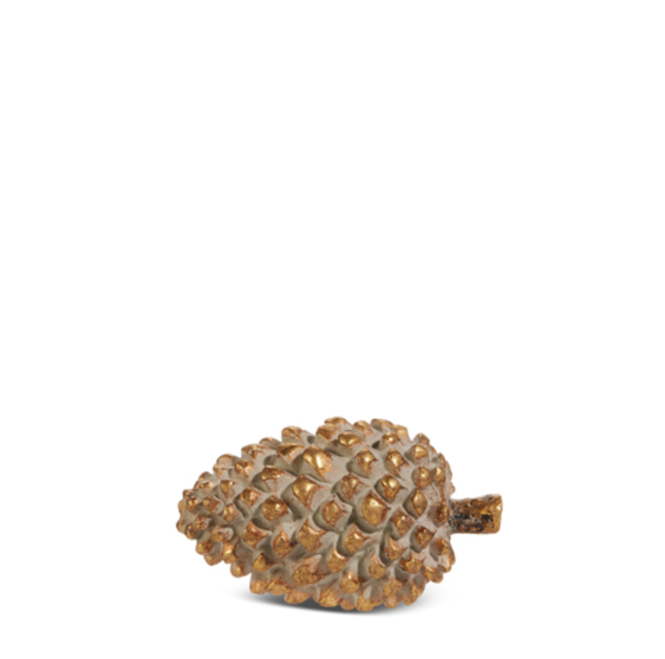 GILDED PINECONE - 3 SIZES