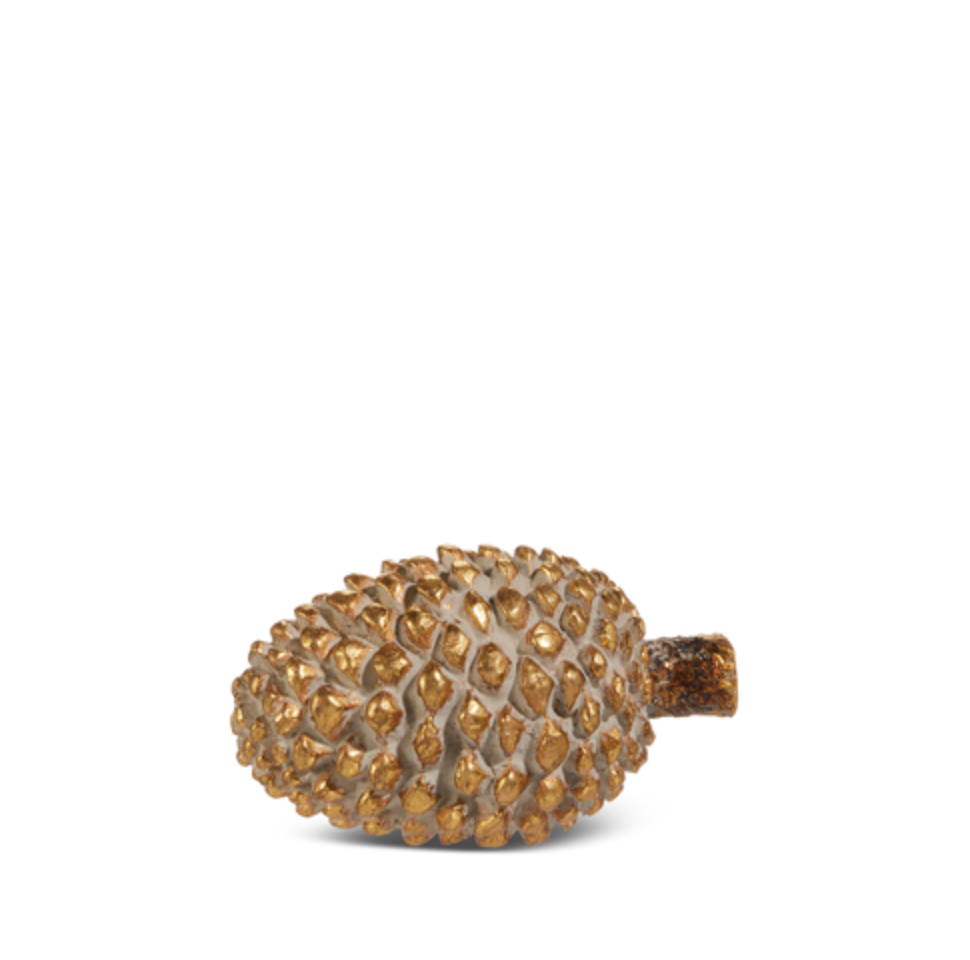 GILDED PINECONE - 3 SIZES