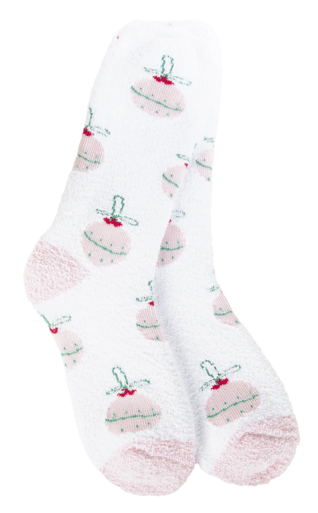 HOLIDAY COZY CREW SOCK