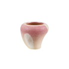 Stoneware Planter, Reactive Glaze, Natural & Berry Color (Each One Will Vary)