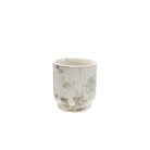Stoneware Planter, Reactive Glaze, Blue & White (Holds 4" Pot) (Each One Will Vary)