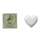 Olive Scented Olive Oil & Shea Butter Triple Milled Heart Shaped Bar Soap, Made In The U.S.A