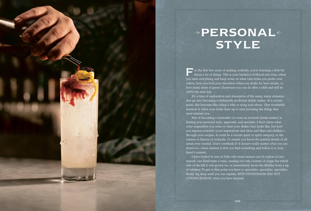 THE BARTENDER'S MANIFESTO