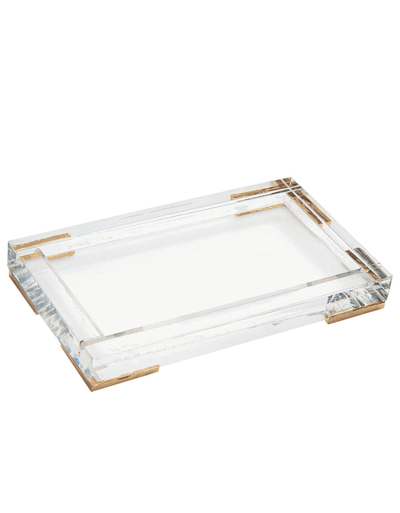 LUCITE TRAY FOR HAND WASH & BODY MOISTURIZER