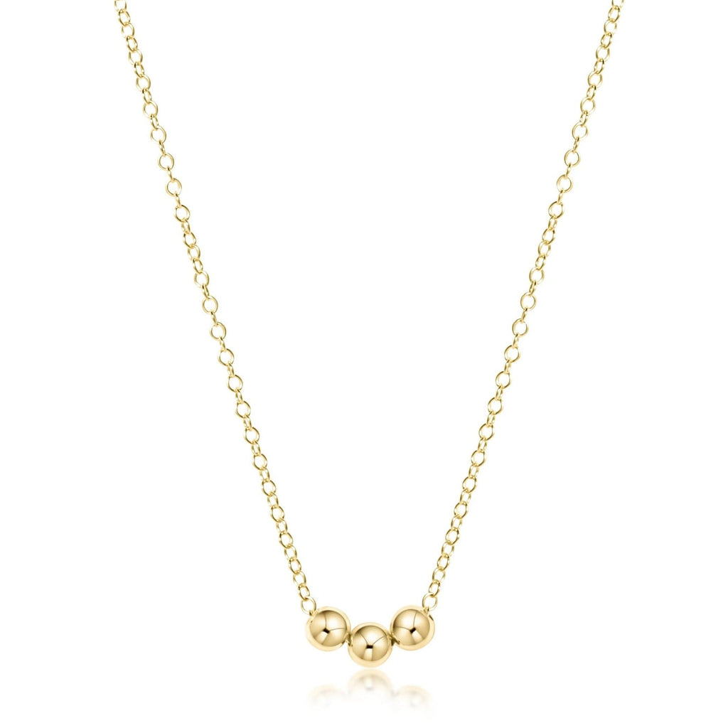 E NEWTON 16" NECKLACE GOLD - JOY