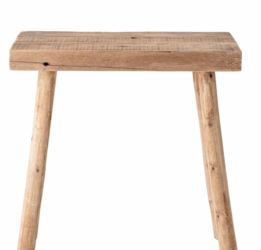 RECLAIMED WOOD STOOL - IN STORE PICK UP ONLY!