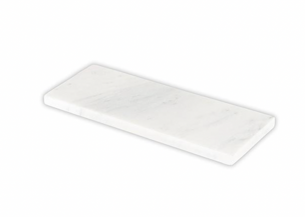WHITE MARBLE TRAY - IN STORE PICK UP ONLY!