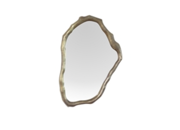 ORGANIC CAST ALUMINUM MIRROR - IN STORE PICK UP ONLY!