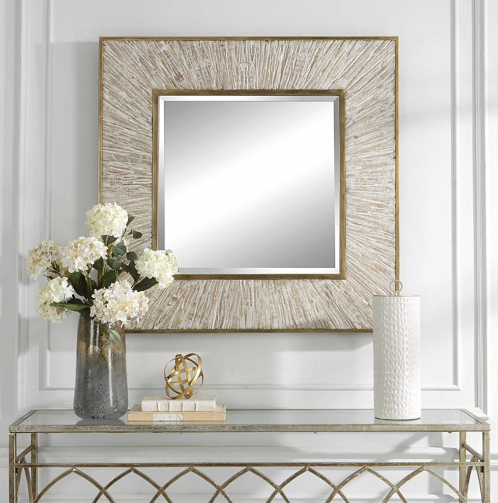 WHARTON SQUARE MIRROR - IN STORE PICK UP ONLY!