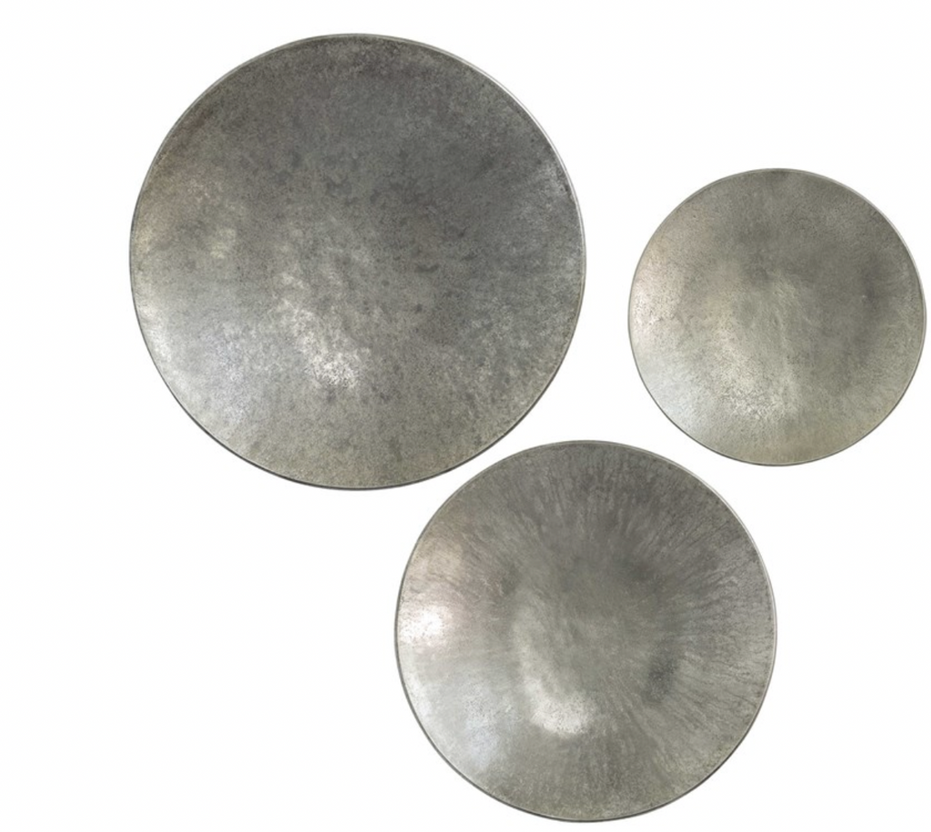 AITANA METAL WALL DECOR SILVER - IN STORE PICK UP ONLY!
